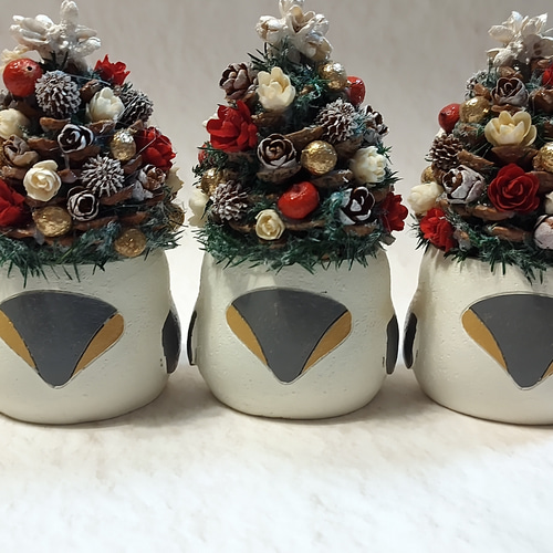 クリスマスツリー☆シマエナガ&ミニ付き クリスマスツリー☆シマエナガ&ミニ付き シマエナガちゃんのツリー