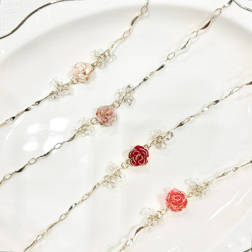 ミニ薔薇ブレスレット ブレスレット JellyFish 通販 16583881