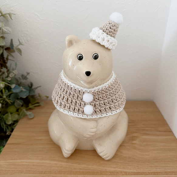 しろくま貯金箱小物＊クリスマスセット その他置物 Felice* 通販