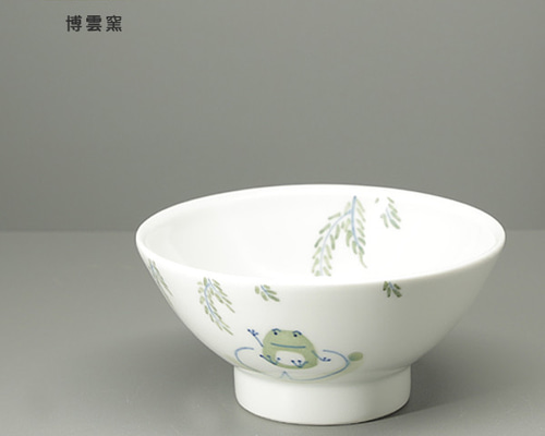 中国美術 鉄釉 碗 φ12.5cm(HA444)