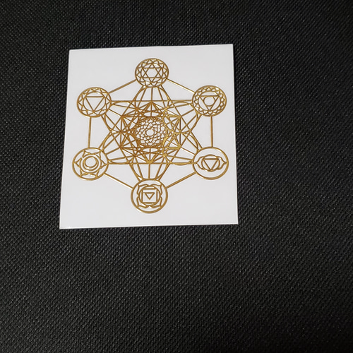 メタトロンキューブメタルシール 1枚 大・中・小 その他素材 惠璃 通販