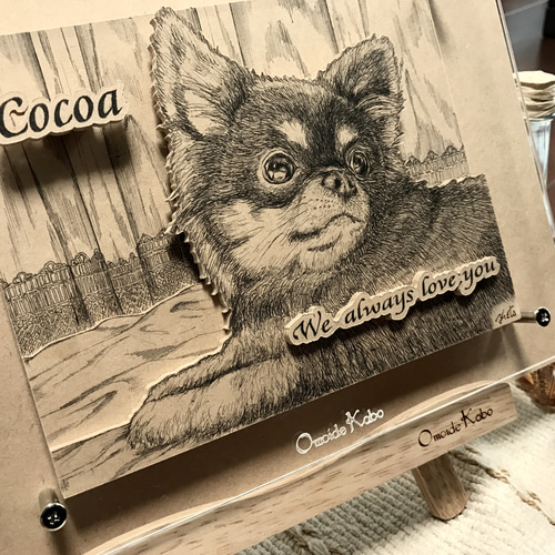 mページ　似顔絵オーダーメイド a8f383db757bba2a38492e717cad9a