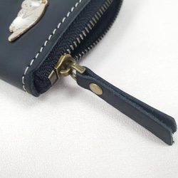 財布 ミニ財布 ファスナー レディース コンパクト レザー 本革 コンパクト  小さい 【M001】 7枚目の画像