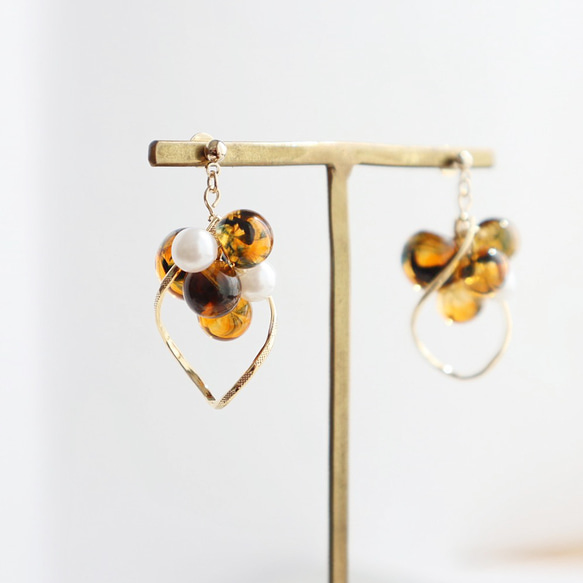 ♡べっ甲ブレスレット♡ピアスのセット 【公式通販】