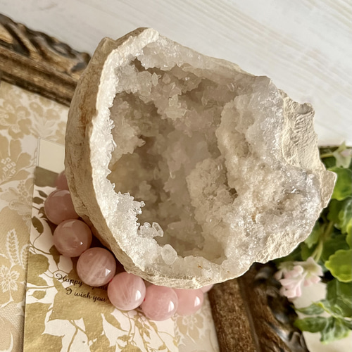 ジオード水晶⭐︎浄化原石⭐︎300g《自然界の神秘》 その他置物