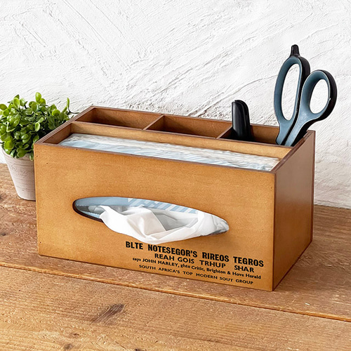 リモコンラック＆ティッシュケース スリム BREA-1581-S リモコンラック