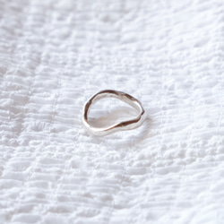 シルバーリボンリング シルバー925リボンオープンリング PT250 | poet