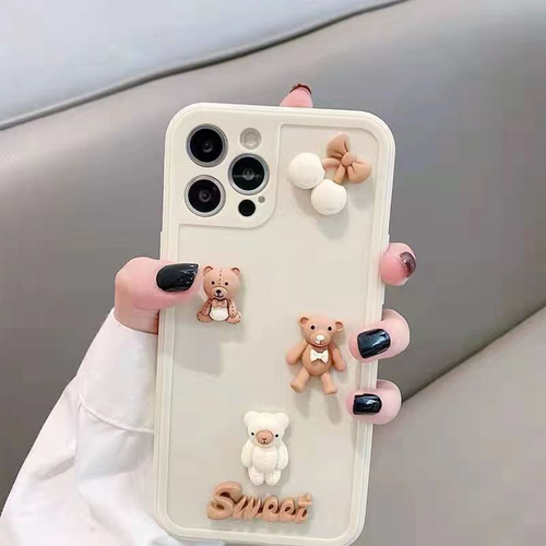 iPhone 15/13ケース14女用iPhone 12/11 promaxフルバックxs可R愛