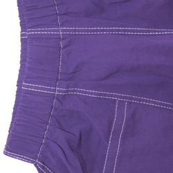 White Stitch A-Line Short Pants (purple) ショートパンツ パープル ストリート 7枚目の画像