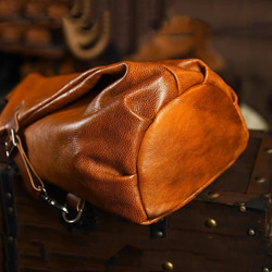 早割5%OFF ボディバッグ チェストバッグ 本革 ヴィンテージ 大容量 斜めがけかばん メンズカジュアル 5枚目の画像