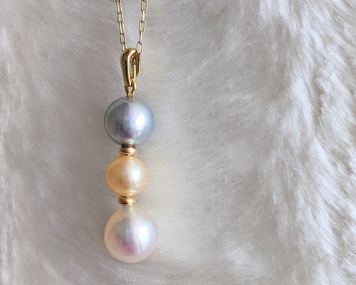 k18 あこや真珠 pentop ペンダントトップ 神戸 Pearl Jewelry 通販