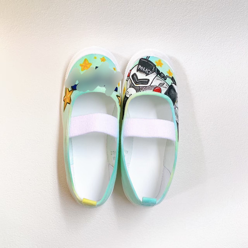 オーダー受付】上履きデコ 靴 yes 通販 16585814｜Creema(クリーマ)