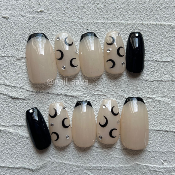 マリーンセル 韓国 シンプル ネイルチップ ネイルチップ（つけ爪