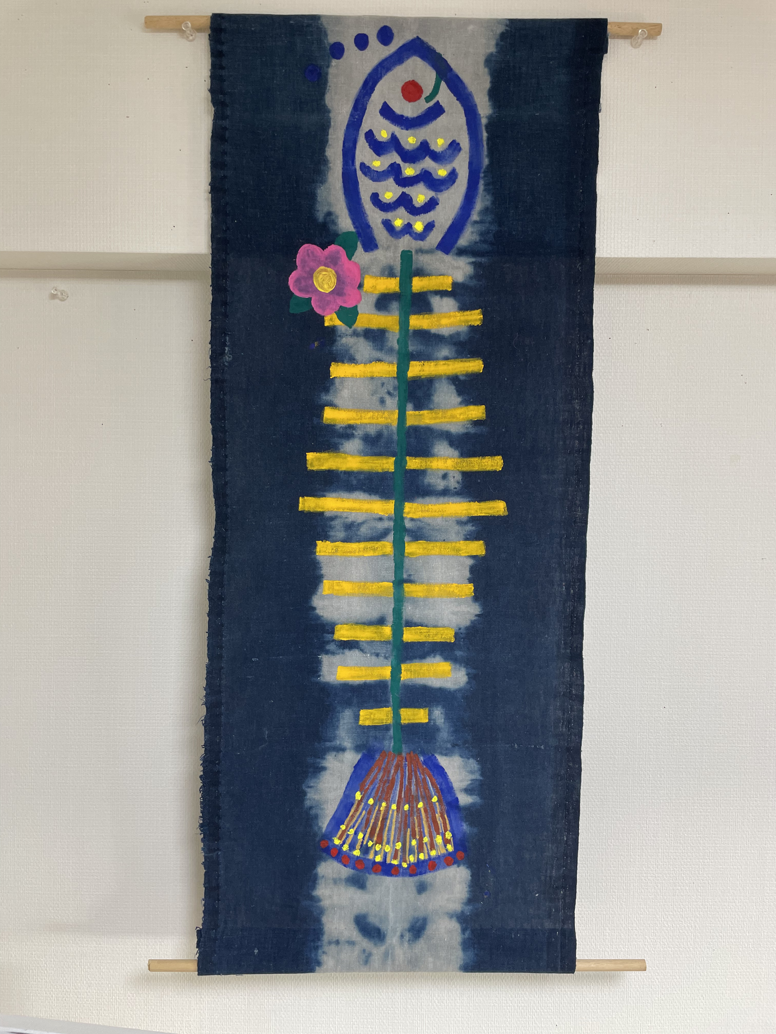 さかな君タペストリー