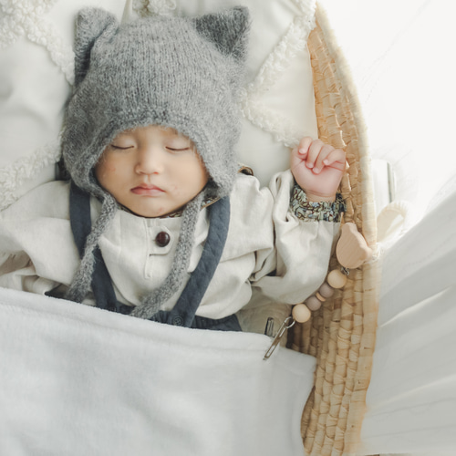 familiar ベビーカー用クリップ クマデザイン ファミリア ベビーカー