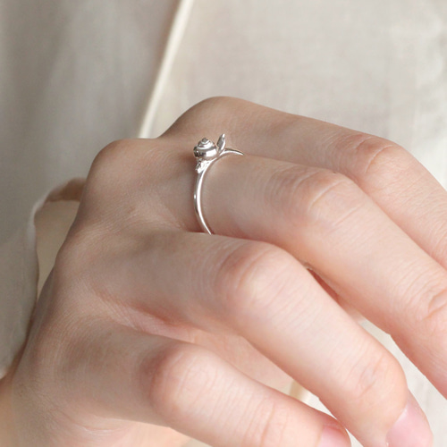 カタツムリのリング 指輪・リング ateliermozu 通販 16587043｜Creema