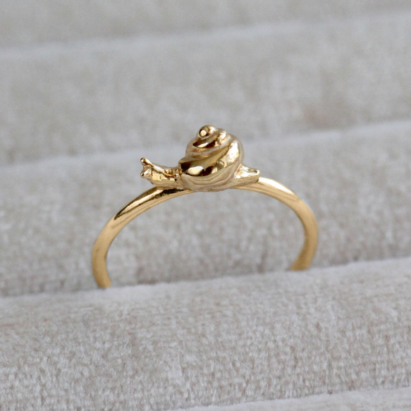 蝸牛戒指 第4張的照片