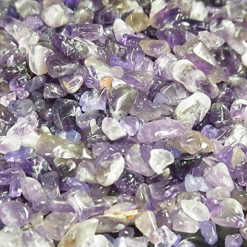 持ち運び・ネイル用】アメジストの浄化さざれ15gと持ち運び用の瓶