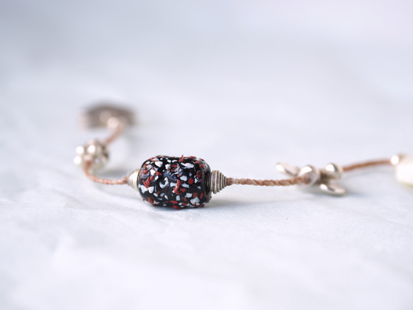 -Opal・Fancy beads- bracelet 3枚目の画像
