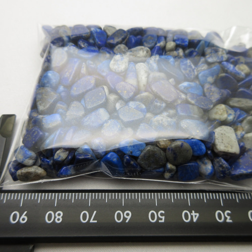 ラピスラズリさざれ】/size(約3㎜〜約10)/1set(120g)/幸運を呼び込む石