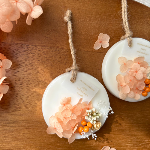 金木犀香る アロマワックスサシェ maru 無料ラッピング アロマ