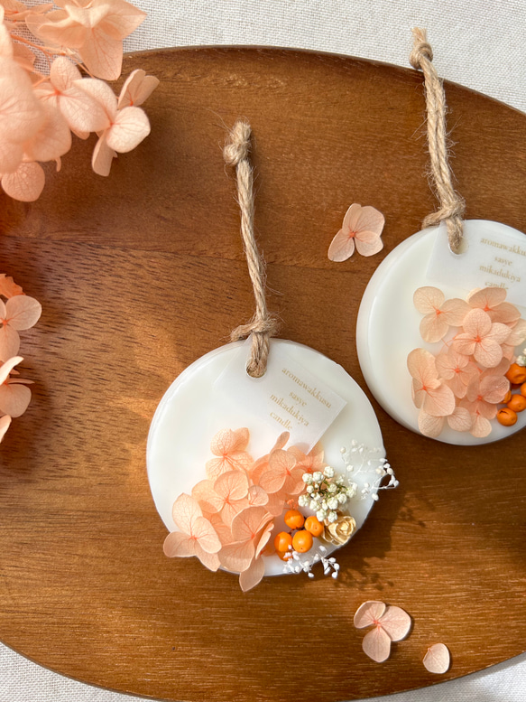 金木犀香る アロマワックスサシェ maru 無料ラッピング アロマ