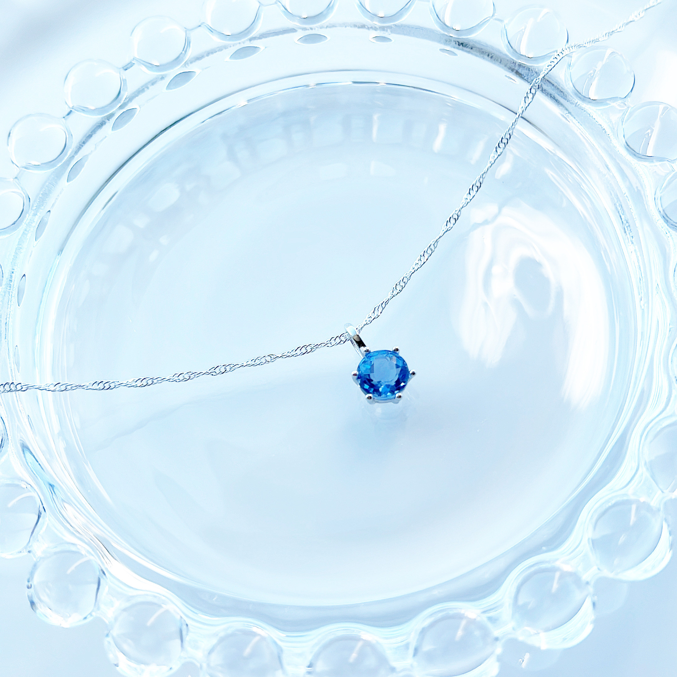 希少石silver925 カラーチェンジフローライト.｡.:*☆シンプルネックレス【天然石Mサイズ】