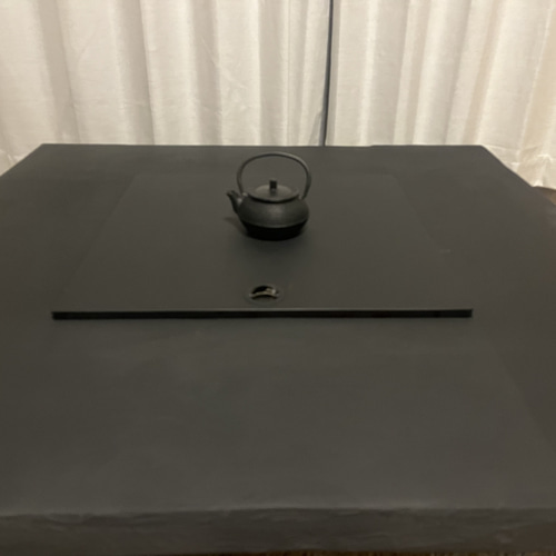 MORTEX 囲炉裏台　灰付き モールテックス囲炉裏テーブル 送料込み ローテーブル・リビング