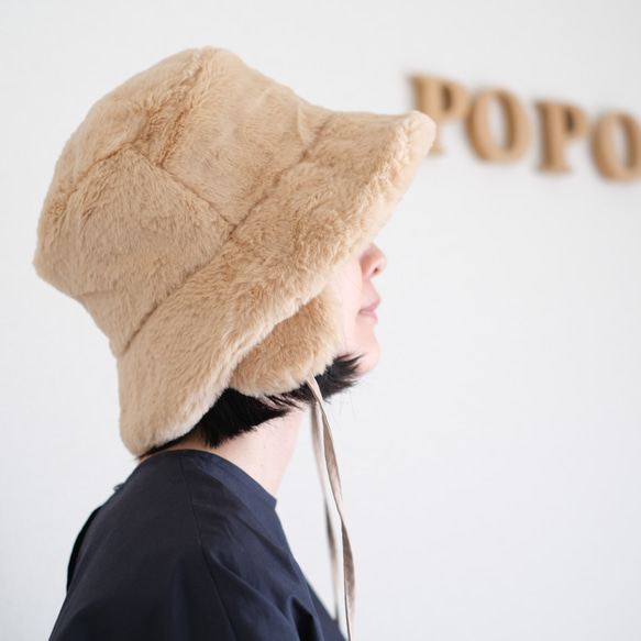 ✳︎只剩少量✳︎ 「已售出超過750頂」 *應廣大顧客要求重新上架* 帶耳朵的保暖毛絨帽 <3種顏色可選> 送禮佳品 第2張的照片