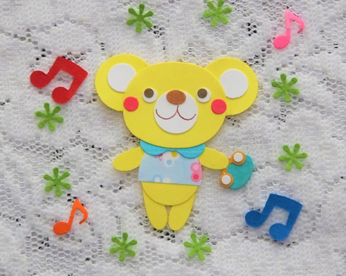 動物*くまさん&お出かけ*お買い物*クラフトパンチ*アルバム*1 その他