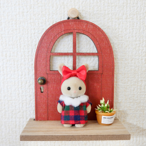 シルバニアファミリーたっち赤ちゃん クリスマスカラーのお洋服