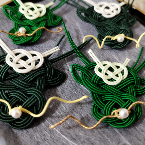 干支水引パーツ 辰年 2024 4匹セット その他雑貨 梅乃-Mizuhikiya