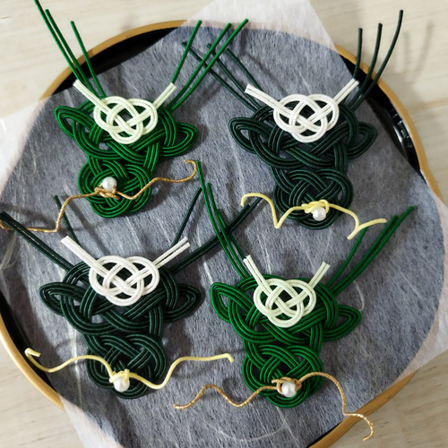 b-498）水引パーツ 干支しめ縄リース 楽天市場】信濃水引リース 干支