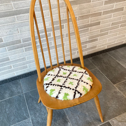 ノッティング織りの椅子敷_2 クッション・クッションカバー