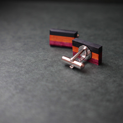 カフリンクス【tricolore】/ハロウィンカラー 3枚目の画像