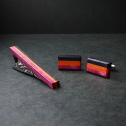 カフリンクス【tricolore】/ハロウィンカラー 8枚目の画像