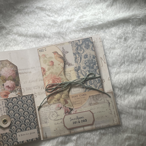 ジャンクジャーナル素材として♪ビンテージ　とても古い書類 ジャンクジャーナル素材として♪ビンテージとても古い書類