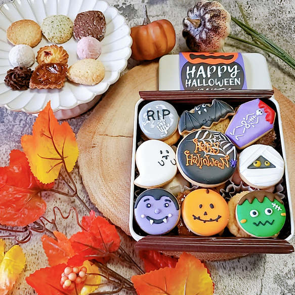 豪華なハロウィンクッキー缶 クッキー CAN-tasticcookies! 通販 豪華なハロウィンクッキー缶 クッキー CAN-tasticcookies! 通販