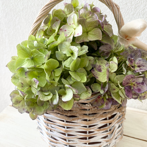 【あさ】モールフラワー　紫陽花3セット あさ】モールフラワー 紫陽花3セット my-mama_0592