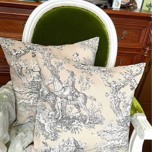 Blanc MariClo’　ブランマリクロ　クッション トワルドジュイ 2_000000024847.jpg?1705630909