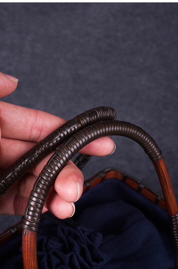 竹かご鞄 竹製品 竹バッグ かごバッグ ハンドバッグ バスケットかご ヴィンテージバンブーバッグ 涼しげ 和風 お着物 