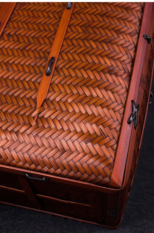 竹かご鞄 竹製品 竹バッグ かごバッグ ハンドバッグ バスケットかご ヴィンテージバンブーバッグ 涼しげ 和風 お着物 