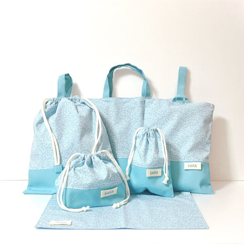 入園入学準備 6点セット｜レッスンバッグ・上履き袋・体操服袋 ほか 名