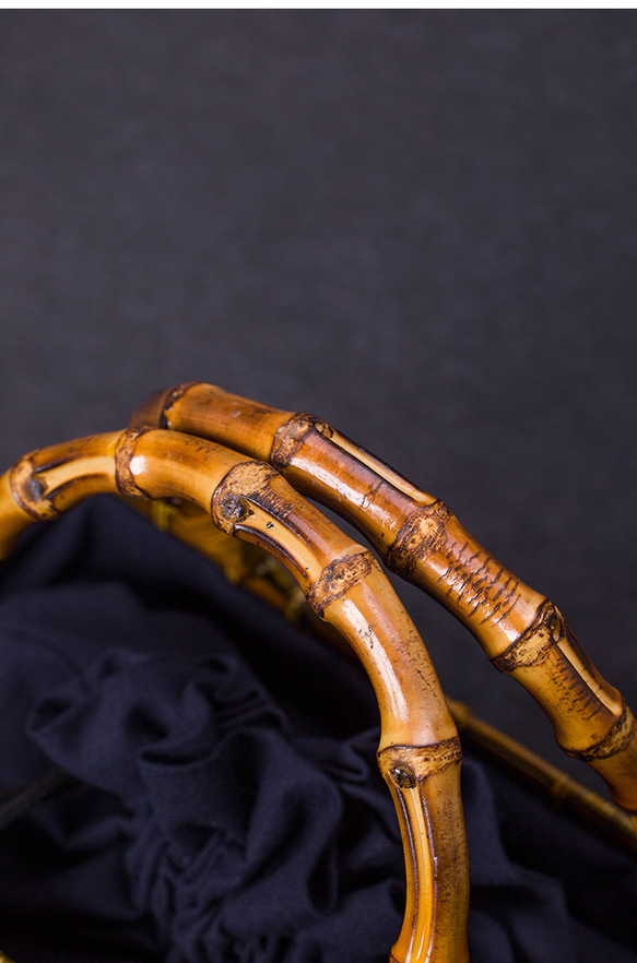 竹かご鞄 竹製品 竹バッグ かごバッグ ハンドバッグ バスケットかご ヴィンテージバンブーバッグ 涼しげ 和風 お着物 竹かご鞄 お着物 KU1693761125(12870円)