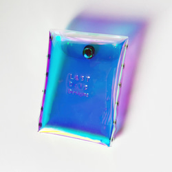 虹色 タバコケース ロング シガレットケース 彩り添えるオーロラPVC 透明 軽量｜acp pst Creema店 2枚目の画像