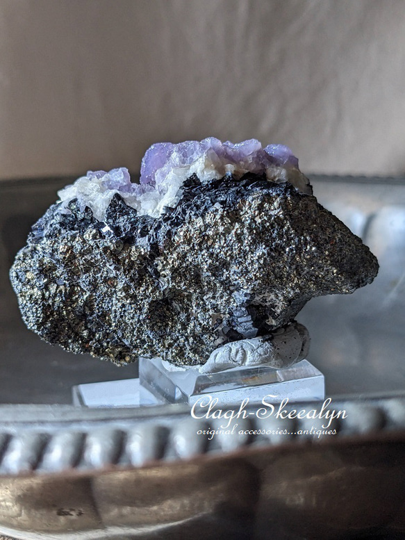 【Huanzala M Fluorite】ペルー・ワンサラ鉱山産｜フローライト原石｜Purple Fluorite｜蛍石 5枚目の画像