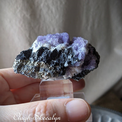 【Huanzala M Fluorite】ペルー・ワンサラ鉱山産｜フローライト原石｜Purple Fluorite｜蛍石 6枚目の画像