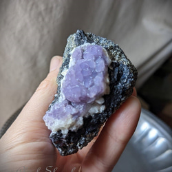 【Huanzala M Fluorite】ペルー・ワンサラ鉱山産｜フローライト原石｜Purple Fluorite｜蛍石 4枚目の画像