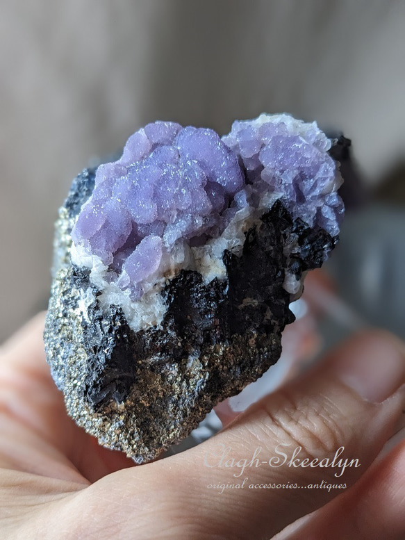 【Huanzala M Fluorite】ペルー・ワンサラ鉱山産｜フローライト原石｜Purple Fluorite｜蛍石 13枚目の画像