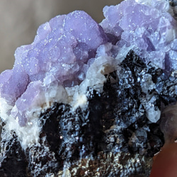 【Huanzala M Fluorite】ペルー・ワンサラ鉱山産｜フローライト原石｜Purple Fluorite｜蛍石 8枚目の画像